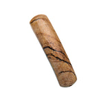10×36mm Smooth Curve Natural Stone Pendant | Polished Red Jasper Bead for DIY Bracelet & Jewelry Making