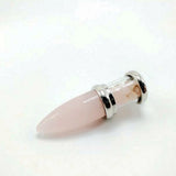 Natural gem crystal bullet head gravel Pendant Random Natural Gemstone Healing Chakra Bullet Charms Semi-Precious Gemstone