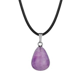 Teardrop Stone Pendants Natural Drop Charms Water-Drop Stone women Necklace for DIY Jewelry Making