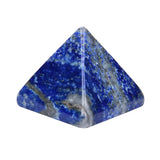 Natural Pyramid Carved Chakra Healing Crystal Reiki Stone Radiation Deflection Home Decor Gift Decoration Crafts 1Inch