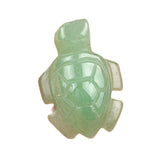 26-28mm Hand-Carved Crystal Turtle Figurine | Natural Gemstone Tortoise Sculpture for Home Decor & Reiki