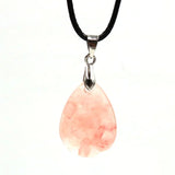 Augen pendant Amethyst Pendant Crystal gravel water drop men's and women's Fashion Pendant Natural Teardrop Quartz Crystal Stone