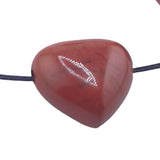 Natural Crystal Heart Pocket Stone, Polished Heart‑Shaped Gemstone Palm Worry Stone, Healing Crystal Love Decor & Gift