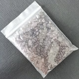 Genuine Crystal Crushed Stones • 100g Irregular Loose Healing Beads for Reiki Cleansing, Orgonite & Witchcraft Supplies