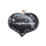 Boho Natural Crystal Heart Pendant, Polished Heart‑Shaped Healing Gemstone with Connector Bail, Reiki Meditation Energy Stone Amulet Pendant Bulk Supply