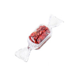 Natural Crystal Chips Candy Shaped Bottle, Healing Gemstone Specimen for Halloween Trick or Treat Gift