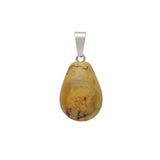 Teardrop Stone Pendants Natural Drop Charms Water-Drop Stone women Necklace for DIY Jewelry Making