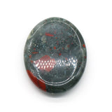 Polished Natural Crystal Oval Worry Stone, Multi Gemstone Thumb Massage Pocket Stone Anxiety Relief Reiki Healing Worry Stone