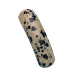 10×36mm Smooth Curve Natural Stone Pendant | Polished Red Jasper Bead for DIY Bracelet & Jewelry Making