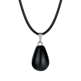 Teardrop Stone Pendants Natural Drop Charms Water-Drop Stone women Necklace for DIY Jewelry Making