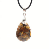 Augen pendant Amethyst Pendant Crystal gravel water drop men's and women's Fashion Pendant Natural Teardrop Quartz Crystal Stone