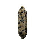 Top Cross-Drilled Crystal Point Beads • Hexagonal Column Natural Gemstone Charms • DIY Handmade Jewelry Crafting Healing Stones