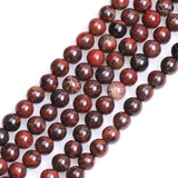 Natural Loose Crystal Beads for Jewelry Making - Polished Round Gemstone Strand