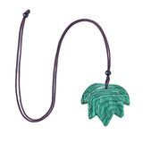 Excellent Quality Hand-Carved Crystal Maple Leaf Pendant, Multi Color Natural Gemstone Leaf Bead with Pre-Drilled Hole for Jewelry Craft & Spiritual Gift
