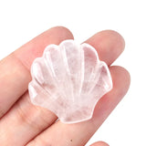 30mm Natural Crystal Shell Figurine | 30mm Natural Gemstone Pocket Stone Party & Home Decor