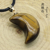 Assorted Healing Crystal Stone Charms Pendants for Necklaces Chakra Reiki Bulk for Jewelry Making Healing Quartz Stones