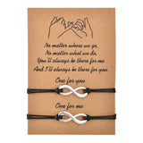 Couples Matching 'I Love You' Morse Code Gold Plated Bracelets Boyfriend/Girlfriend Relationship Jewelry Gift for Parties