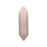 Top Cross-Drilled Crystal Point Beads • Hexagonal Column Natural Gemstone Charms • DIY Handmade Jewelry Crafting Healing Stones