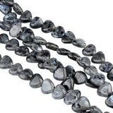 Loose 10MM Heart Gemstone Beads for DIY Jewelry (Approx 40PCS/Strand & 38CM)