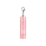 Gemstone Cylinder Pendant – 8x30mm Crystal Charm for Necklace, Keychain & Bag Tag – Healing Stone Jewelry for Women & Men