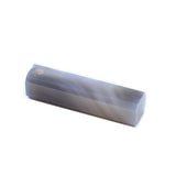 Natural crystal agate stone large hole square pendant hand cut Natural Quartz Crystals Stones Hexagonal Healing Point Reiki