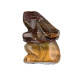 Natural Crystal Rabbit Figurine 1.0 INCH  Polished Animal Pocket Stone for Meditation & Home Decor