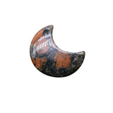 Natural Moon Gemstone Carved Crystals Stone Healing Energy Pocket Figurine Home Decorative DIY Jewelry Making