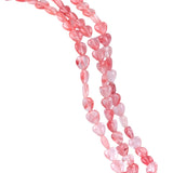 Loose 10MM Red Carnelian Heart Beads for DIY Making Jewelry