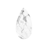 Genuine Agate Faceted Teardrop Charms: Natural Stone Pendant for Handmade Jewelry & DIY Crafting