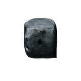 20mm Gemstone Square Incense Holder | Perforated Crystal Base for Sticks & DIY Jewelry