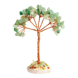 Handmade Crystal Tree | Natural Gemstone Copper Wire Lucky Tree with Agate Base for Home Decor & Party Gifts