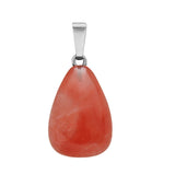 Teardrop Stone Pendants Natural Drop Charms Water-Drop Stone women Necklace for DIY Jewelry Making