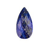 Genuine Agate Faceted Teardrop Charms: Natural Stone Pendant for Handmade Jewelry & DIY Crafting