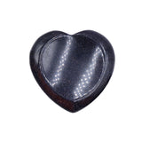 40mm Natural Heart Worry Stone, Thumb Groove Palm Crystal Stone Chakra Healing Stress Relief Pocket Stone