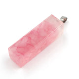 Crystal pendant Amethyst Pendant Crystal gravel square Ladies Fashion Pendant Hexagonal Natural Crystal Quartz Healing