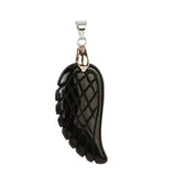 Angel Wing Crystal Pendant Key chains Adjustable Reiki Healing Stone Natural Gemstone Key Chain for Women Men