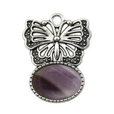 Natural Amethyst Crystal Pendant Collection • Multi-Style Purple Quartz Necklace Charm
