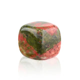 13mm Gemstone Cube Tumbled Stones | Natural Crystal for Plant Decor, Home Ornaments & DIY Making