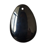 Natural Hematite Water Drop Pendant | Multi-Shape Polished Gemstone for DIY Jewelry Making