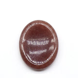 Polished Natural Crystal Oval Worry Stone, Multi Gemstone Thumb Massage Pocket Stone Anxiety Relief Reiki Healing Worry Stone