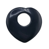 40mm Heart Gemstone Pendant for DIY Necklace Making Gifts