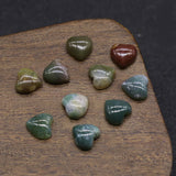 10MM Heart Gemstone Cabochon for Making Jewelry