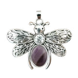 Natural Amethyst Crystal Pendant Collection • Multi-Style Purple Quartz Necklace Charm
