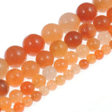 Natural Loose Crystal Beads for Jewelry Making - Polished Round Gemstone Strand