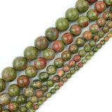 Natural Loose Crystal Beads for Jewelry Making - Polished Round Gemstone Strand
