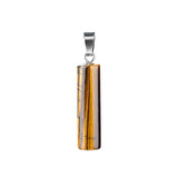 8x30MM Cylinder Shaped Gemstone Pendant for DIY Making Jewelry