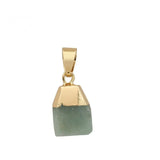Reiki Healing Faceted Stone Pendant for Making Jewlery