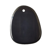Natural Hematite Water Drop Pendant | Multi-Shape Polished Gemstone for DIY Jewelry Making