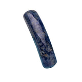 10×36mm Smooth Curve Natural Stone Pendant | Polished Red Jasper Bead for DIY Bracelet & Jewelry Making