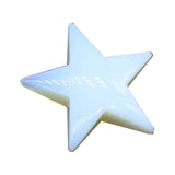 Natural Crystal Five‑Pointed Star Carving, Polished Gemstone Star Figurine, Chakra Reiki Healing Crystal Star Ornament for Home Decor, Collection, Meditation Gift